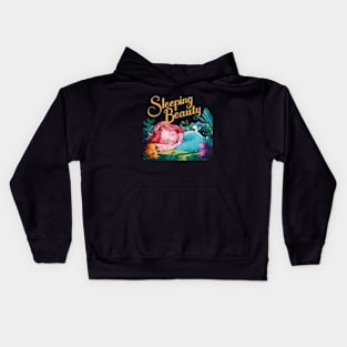 Sleeping Beauty Design Kids Hoodie